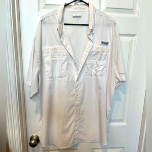 White Columbia PFG - gently used, no stains - 2XL